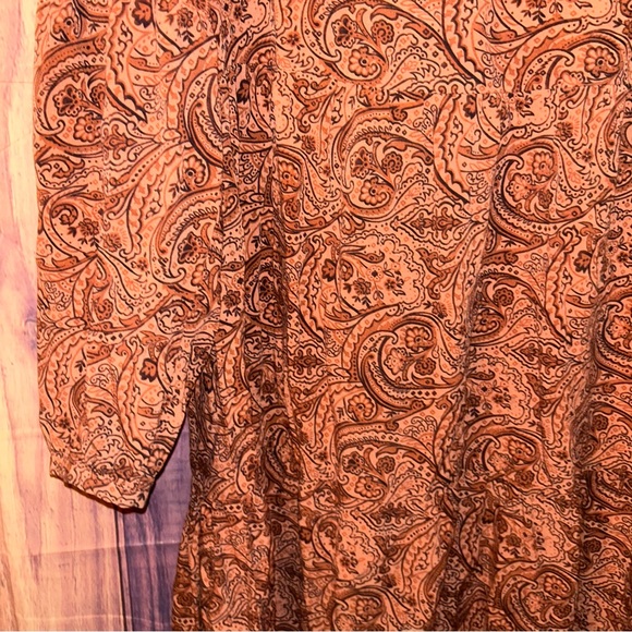 Lucky Brand Terracotta V-Neck Dress - Picture 7 of 7